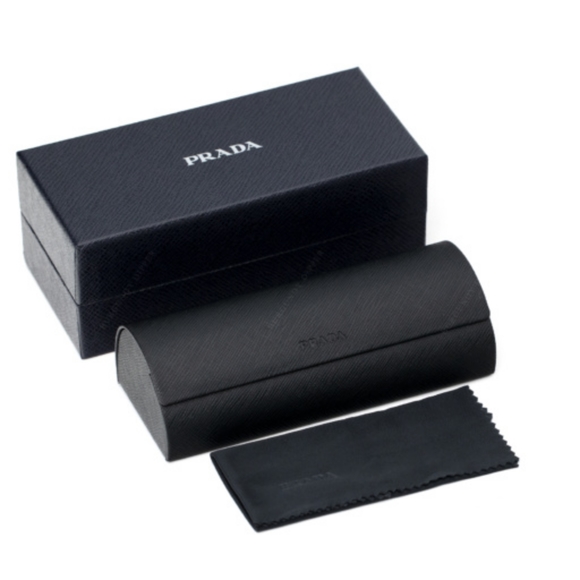 NEW PRADA PR08YS BLACK SUNGLASSES SPR 08Y 1AB5S0 PRADA BLACK EYEWEAR PR 08YS - Picture 8 of 8